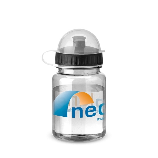 Straight wall mini translucent water bottle with 12 ounce capacity and... from ASI 88060 Snugz/USA Inc / Sweda®