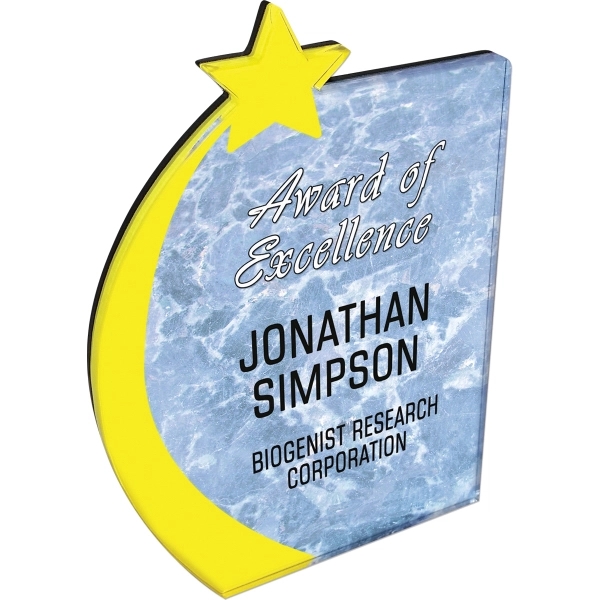 3/8" thick acrylic wall plaques.... from ASI 72521 Morris Magnets / Laser Cuts