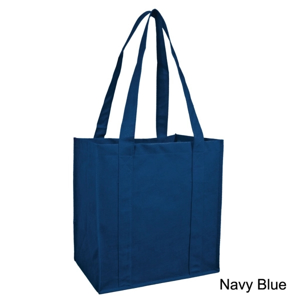 90 GSM Non woven polyproylene shopping bag/grocery bag with 24" handle.... from ASI 41511 Brainchild USA Inc / BrainChild Gift Club