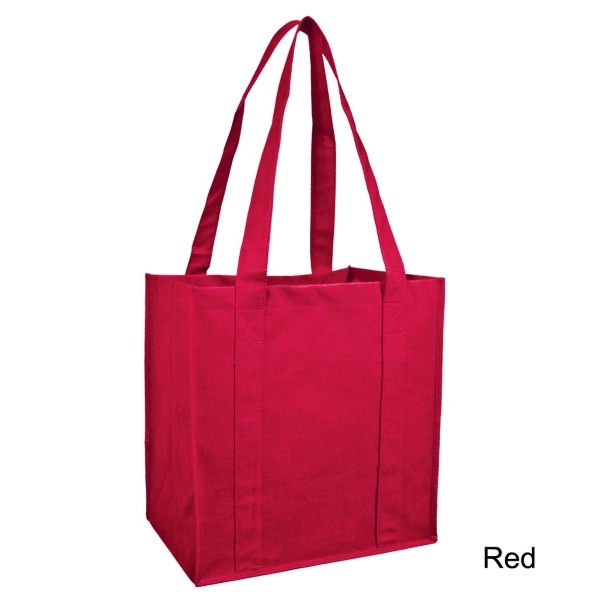 90 GSM Non woven polyproylene shopping bag/grocery bag with 24" handle.... from ASI 41511 Brainchild USA Inc / BrainChild Gift Club