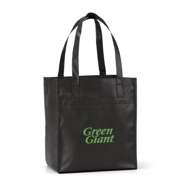 Non woven deluxe grocery shopper with 24" shoulder straps.... from ASI 56070 Gemline / Gemline®