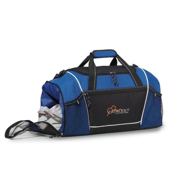 Sport bag with top grab handles and end shoe tunnel.... from ASI 56070 Gemline / Gemline®
