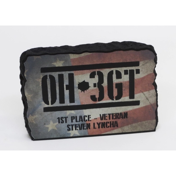 Cobblestone desk award gives a large imprint area for a desk-sized... from ASI 89860 StoneyCreek / StoneyCreek®