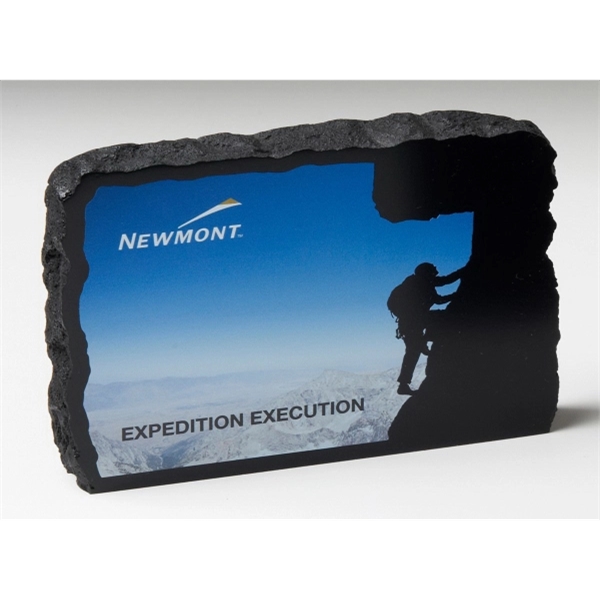 Cobblestone desk award gives a large imprint area for a desk-sized... from ASI 89860 StoneyCreek / StoneyCreek®