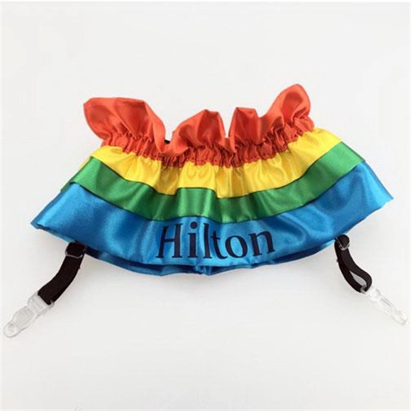 Custom polyester garter.... from ASI 43270 Calconix Inc