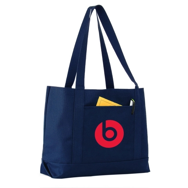 Boat tote with front pocket.... from ASI 40544 Binaco / Binaline