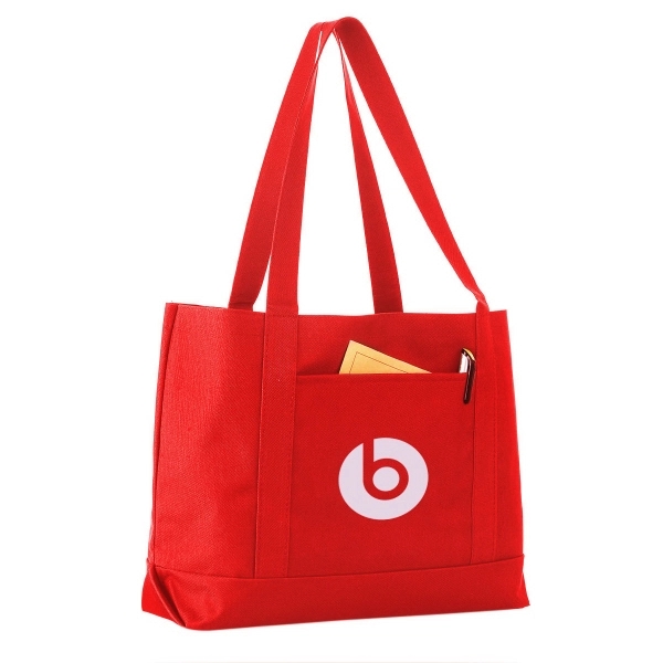 Boat tote with front pocket.... from ASI 40544 Binaco / Binaline