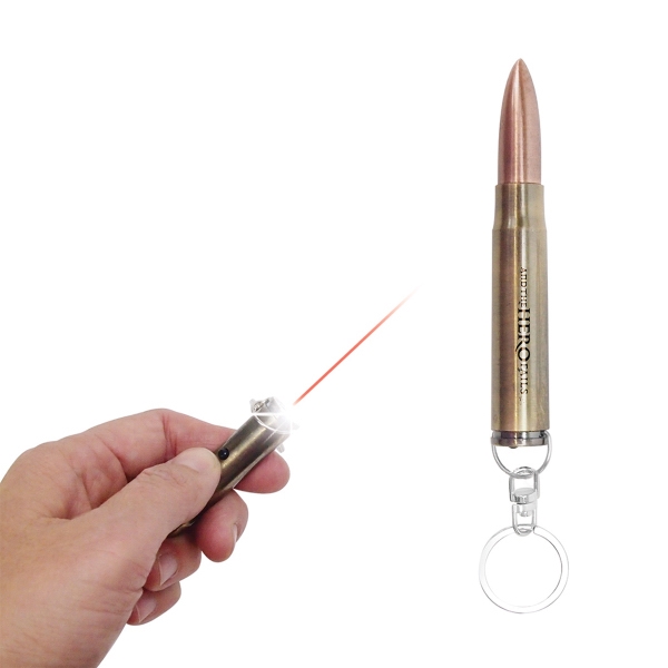 Bullet shaped 3 in 1 laser pointer LED light ballpoint pen... from ASI 31517 Admart Products / Admart Line