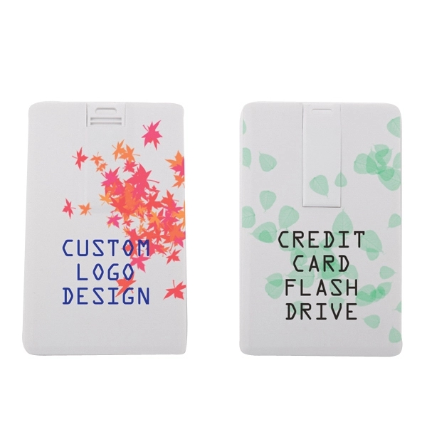USB 3.0 flash drive shaped like a credit card with a... from ASI 37218 Athena Promo (tm)