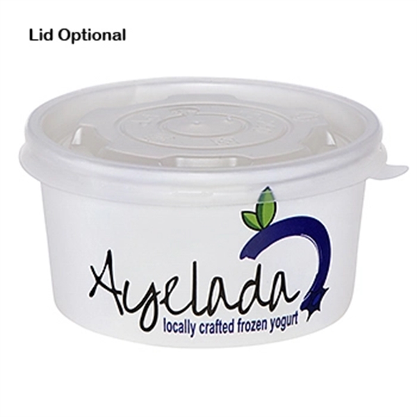 8 oz. Paper Dessert/Food Cup... from ASI 31490 Admatch Corporation / Admatch-Regal