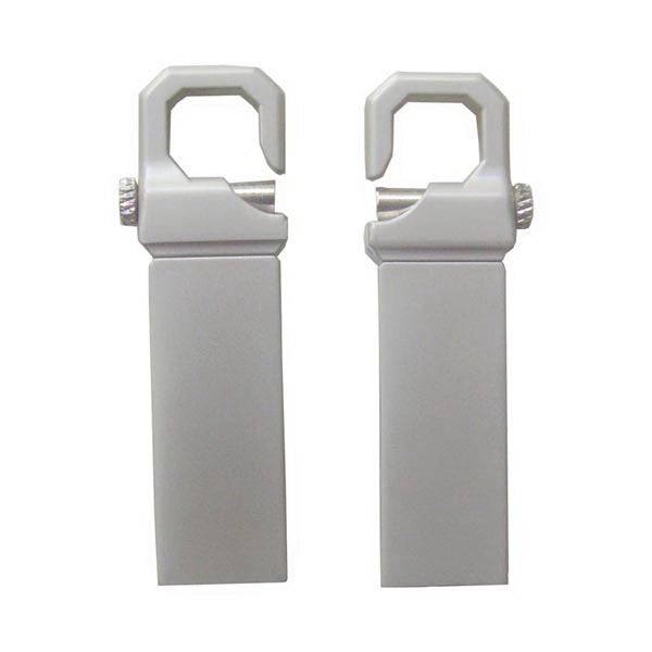 Mini metal USB flash drive 2.0 with key holder and various... from ASI 37218 Athena Promo (tm)