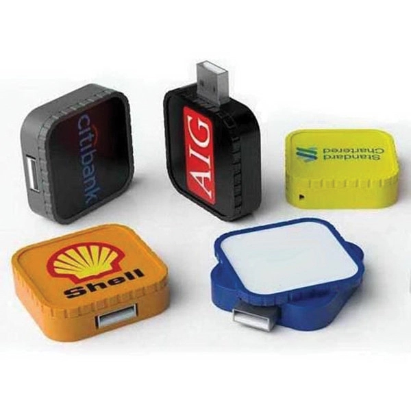 Verve Twist USB drive with a port that extends when you... from ASI 90859 Tempo Industries Inc