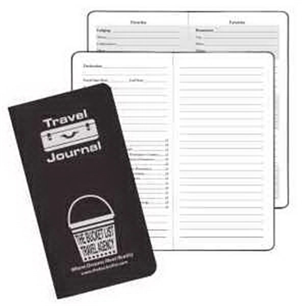 Travel journal with leatherette cover.... from ASI 76575 Payne Publishers Inc / Payne Publishers