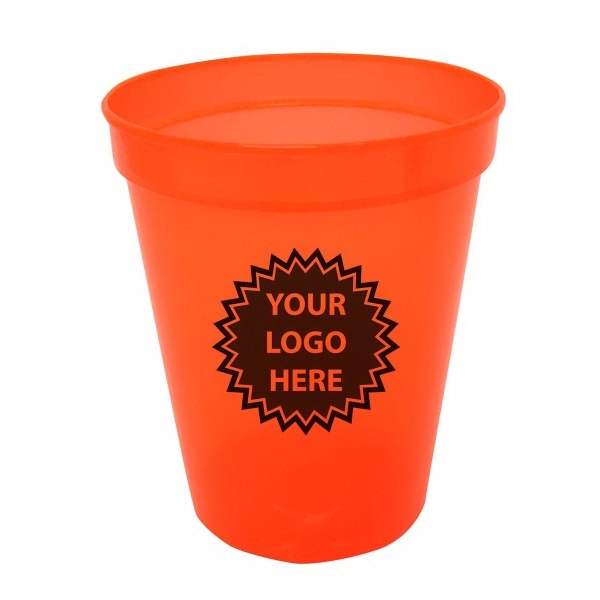 This 22 oz stadium cup comes in variety of colors. Clear... from ASI 65603 Kool Trends