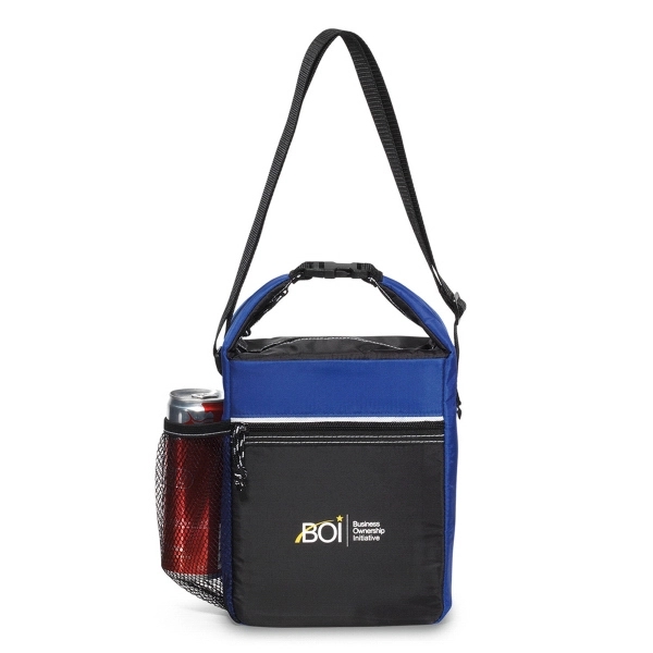 Kid-friendly lunch cooler with thermal lining, zippered main compartment, removable ID... from ASI 56070 Gemline / Gemline®
