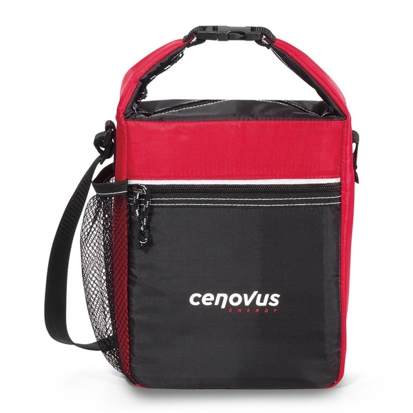 Kid-friendly lunch cooler with thermal lining, zippered main compartment, removable ID... from ASI 56070 Gemline / Gemline®