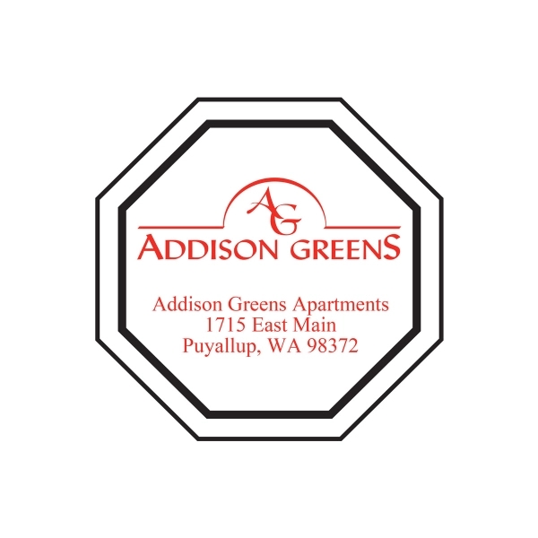 Octagon shape magnetic memo holder.... from ASI 67620 Lion Circle Corp / Lion/Circle