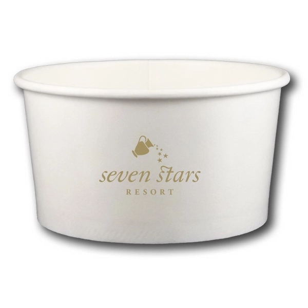 6 oz. Paper Dessert/Food Cup - Low Quantity, Quick Ship... from ASI 31490 Admatch Corporation / Admatch-Regal