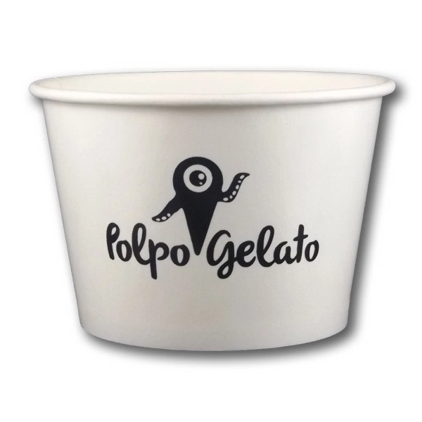 8 oz. Paper Dessert/Food Cup - Low Quantity, Quick Ship... from ASI 31490 Admatch Corporation / Admatch-Regal