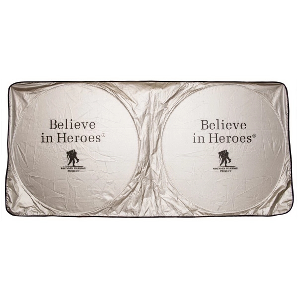 Dual Panel SUV Sun Shade made of nylon... from ASI 79840 The Proinnovative Line / Proinnovative Line