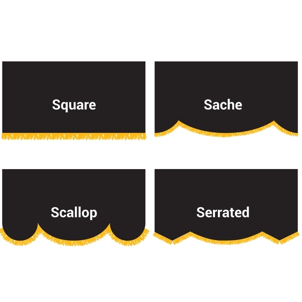 3' x 6' Custom Digitally Printed Parade Lead Banner with Fringe... from ASI 80228 Quinn