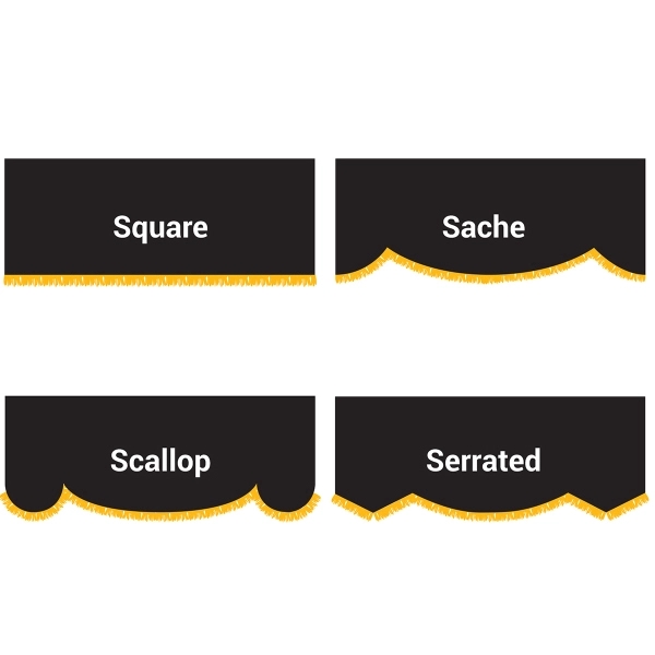 3' x 8' Custom Digitally Printed Parade Lead Banner with Fringe... from ASI 80228 Quinn