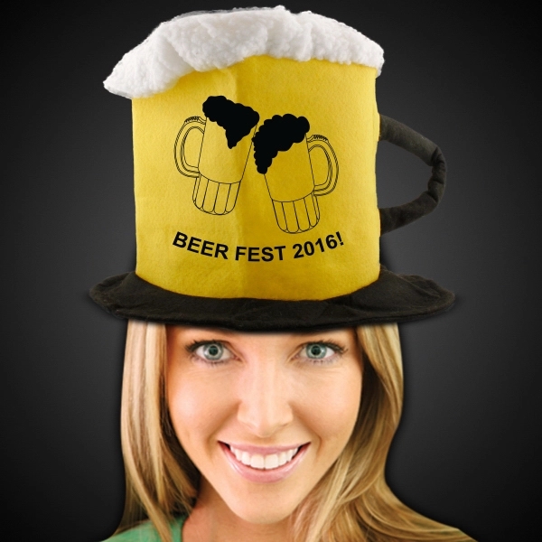 Beer Stein shaped novelty top hat.... from ASI 42016 Brighter Promotions Inc / Chemical Light™