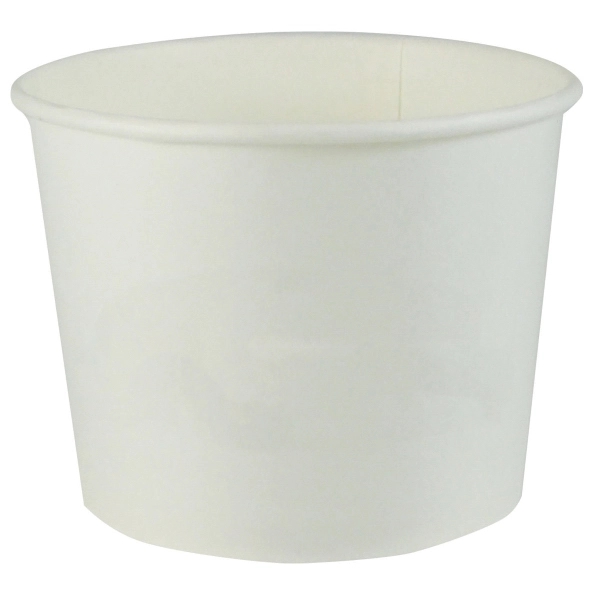 White Paper Dessert Cup.... from ASI 88200 TK Sorg's - A Div of Arch Promo Group, LLC / PETITE