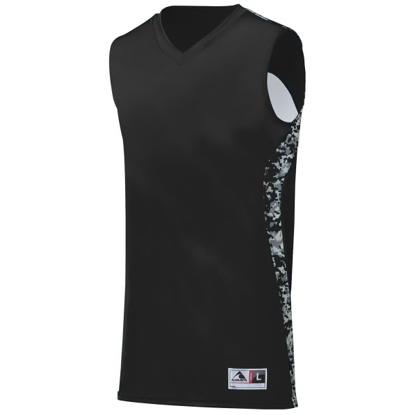 Reversible jersey made with two layers of 100% polyester wicking knit... from ASI 37461 Augusta Sportswear
