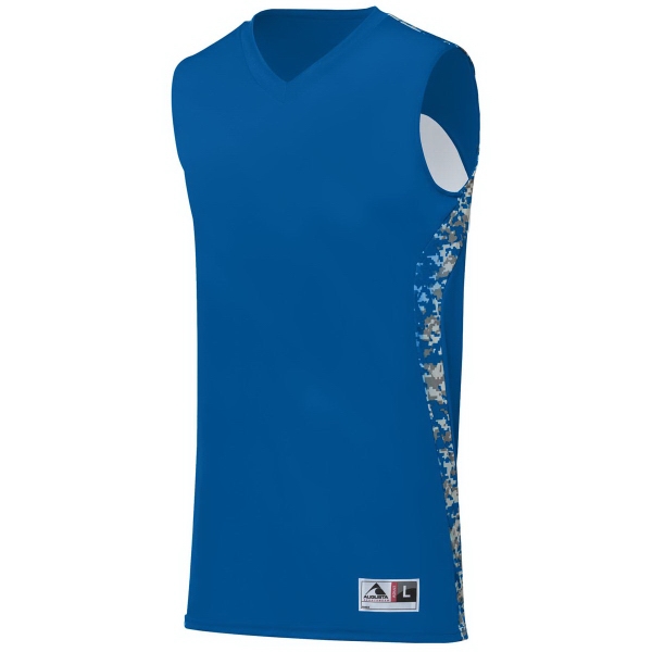 Reversible jersey made with two layers of 100% polyester wicking knit... from ASI 37461 Augusta Sportswear