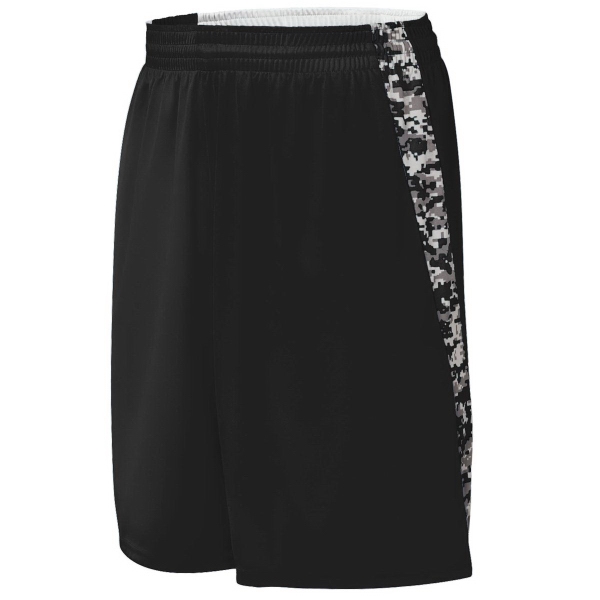 Reversible shorts made of 100% polyester knit with moisture wicking and... from ASI 37461 Augusta Sportswear