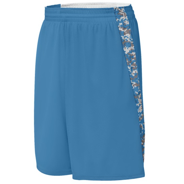 Reversible shorts made of 100% polyester knit with moisture wicking and... from ASI 37461 Augusta Sportswear