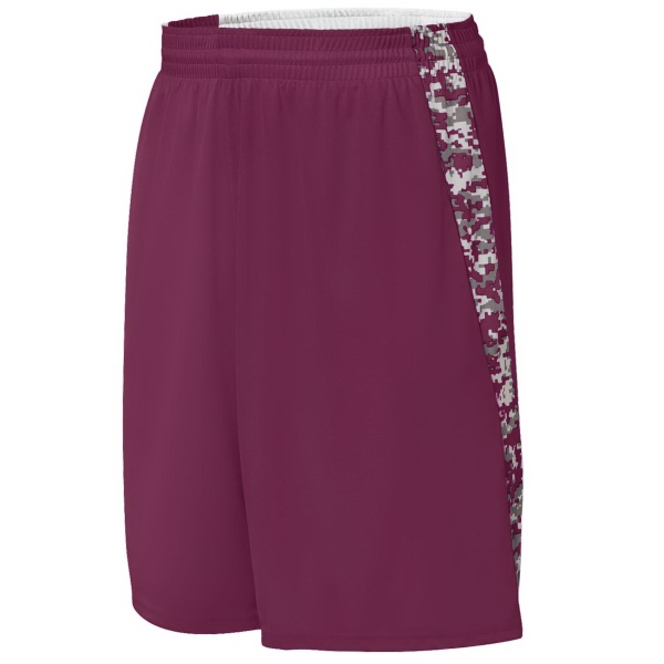 Reversible shorts made of 100% polyester knit with moisture wicking and... from ASI 37461 Augusta Sportswear