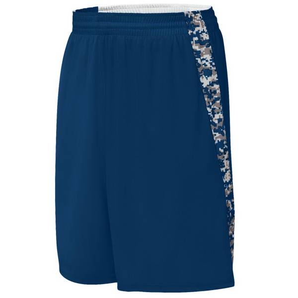 Reversible shorts made of 100% polyester knit with moisture wicking and... from ASI 37461 Augusta Sportswear