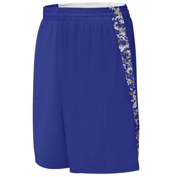 Reversible shorts made of 100% polyester knit with moisture wicking and... from ASI 37461 Augusta Sportswear