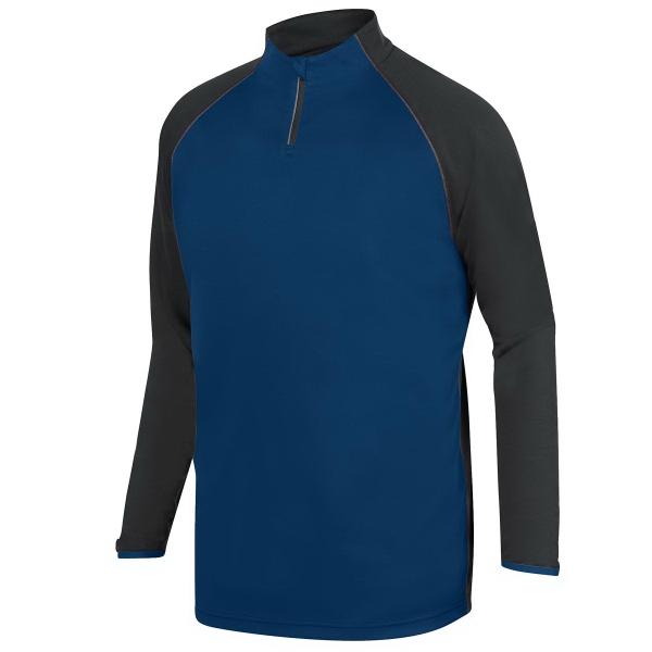 100% polyester quarter-zip pullover top with reflective tape and contrast color... from ASI 37461 Augusta Sportswear