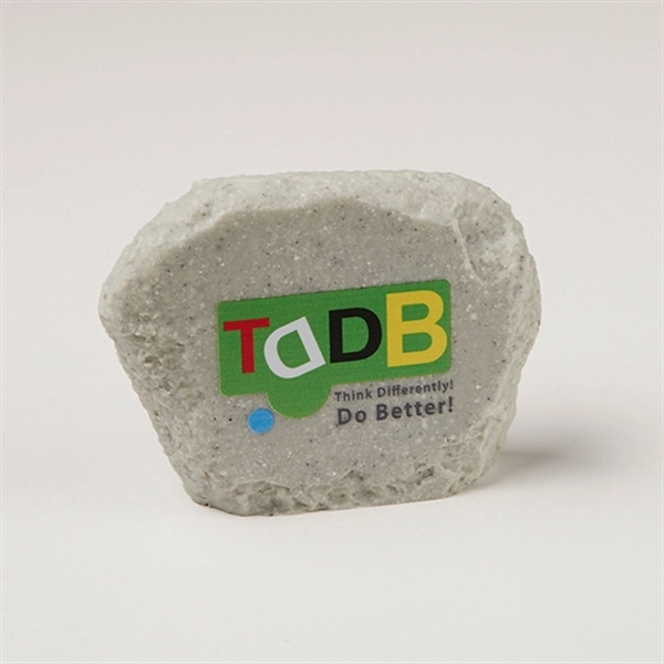 Rock, 4" x 1" x 3". Made in the USA.... from ASI 89860 StoneyCreek / StoneyCreek®