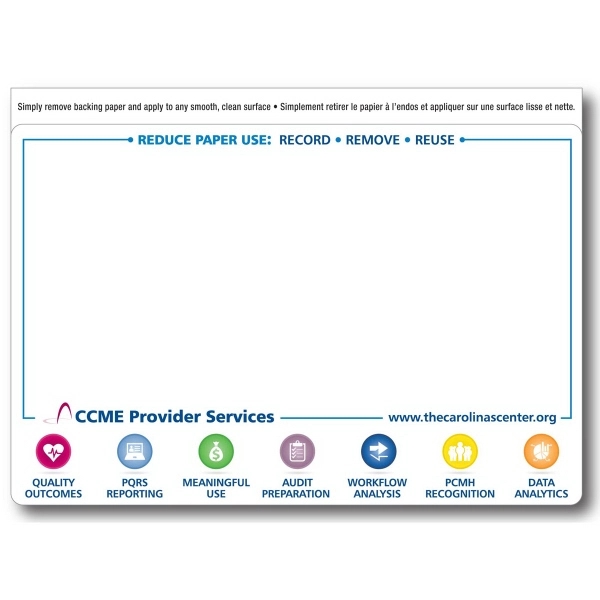 Stick-it anywhere magnet alternatives with a gloss finish and special low... from ASI 79392 Premiums Plus Inc