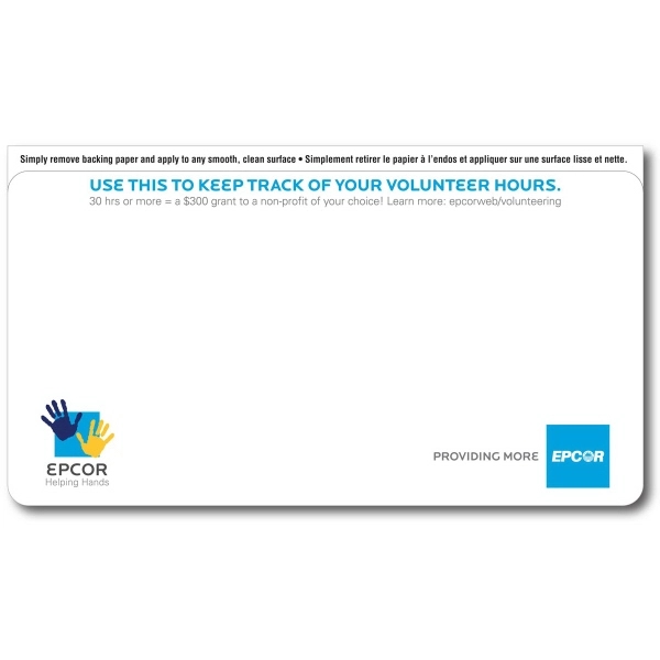 Stick-it anywhere magnet alternatives with a gloss finish and special low... from ASI 79392 Premiums Plus Inc