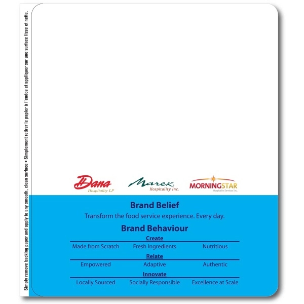 Stick-it anywhere magnet alternatives with a gloss finish and special low... from ASI 79392 Premiums Plus Inc