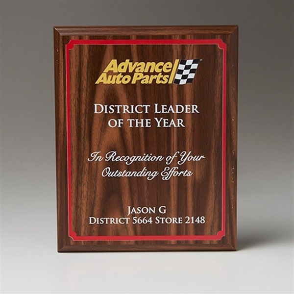 Value plaque with unlimited imprint colors... from ASI 89860 StoneyCreek / StoneyCreek®