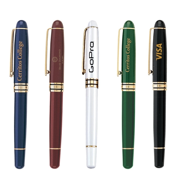 Our most popular all brass roller ball pen.... from ASI 40544 Binaco / Binaline
