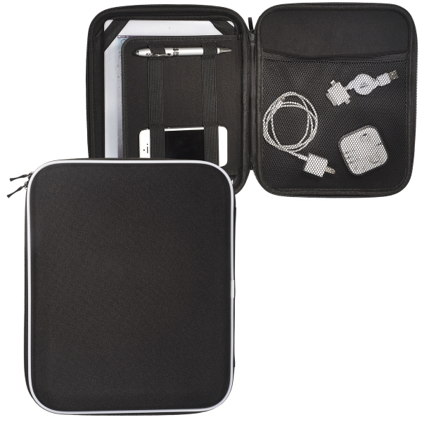 Tablet case made with a EVA plastic shell, nylon cover, dual... from ASI 79530 Prime Line