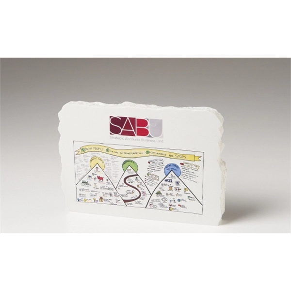 Upright rectangle with chiseled edges.  Available in two sizes. ... from ASI 89860 StoneyCreek / StoneyCreek®