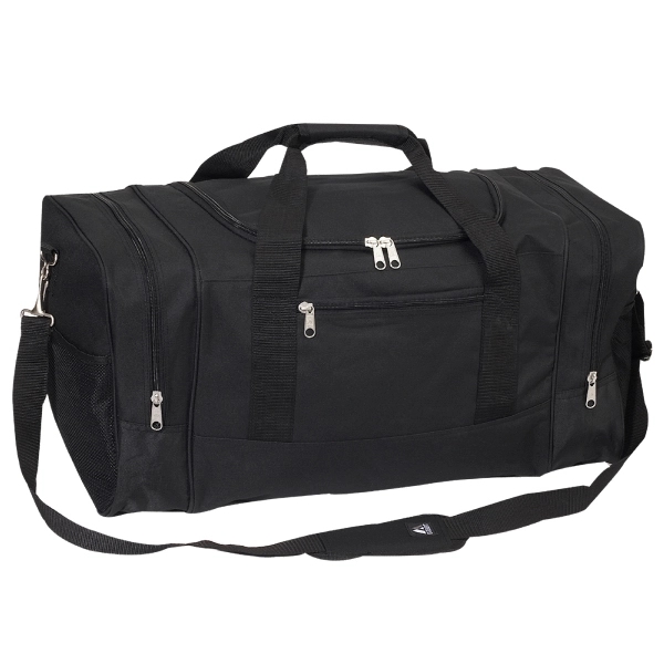 Duffel bag with double side pockets.... from ASI 34046 Allcasion Travelware Co