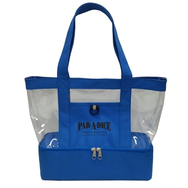 Clear Cooler Tote... from ASI 34046 Allcasion Travelware Co