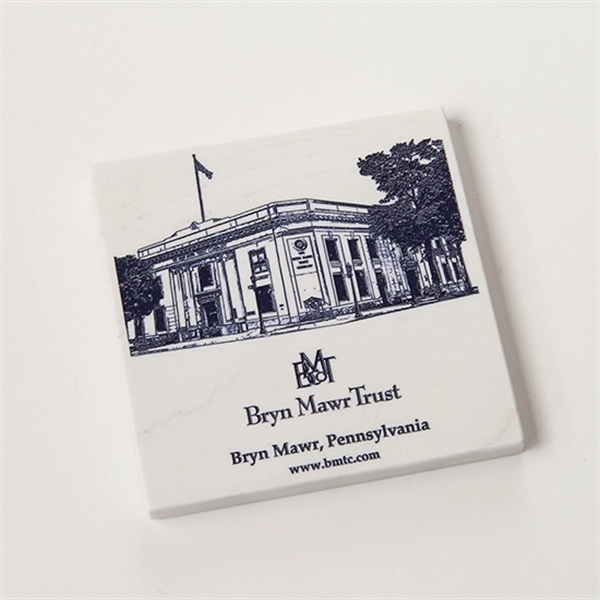 Square coaster, 4" x 4" x .25". Made in USA.... from ASI 89860 StoneyCreek / StoneyCreek®