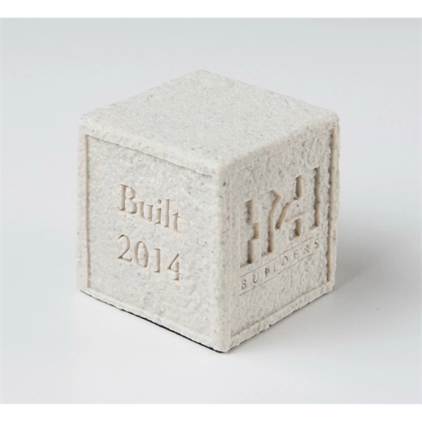 Cornerstone paperweight. Made in USA.... from ASI 89860 StoneyCreek / StoneyCreek®