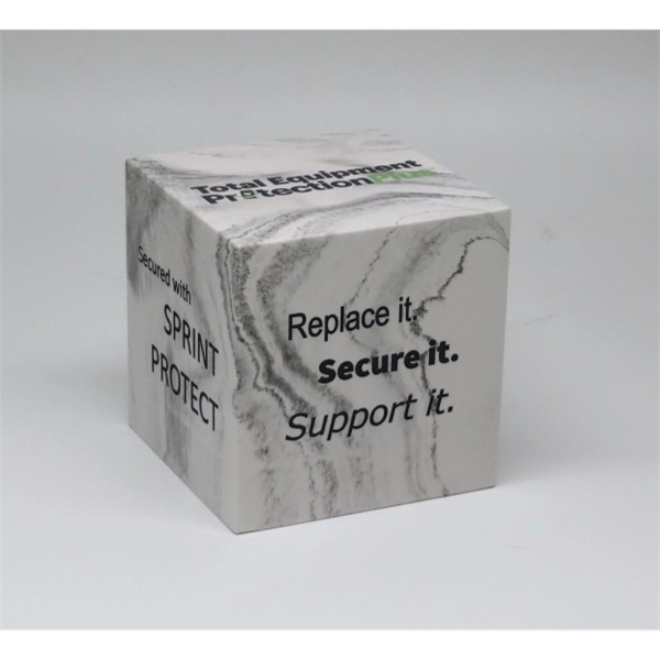 3" Cube shape desk award. 3" x 3" x 3". Made... from ASI 89860 StoneyCreek / StoneyCreek®