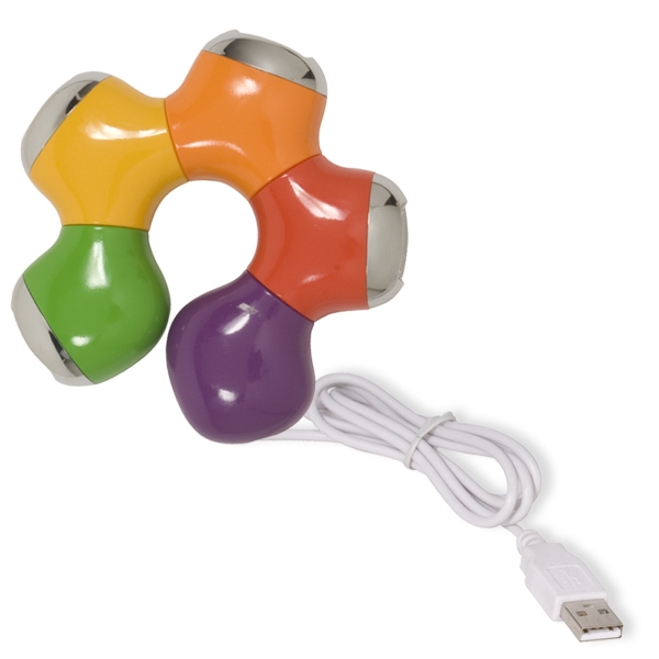 Multi color hub 2.0, each port twist 180 degrees for easy... from ASI 79530 Prime Line / Prime Line